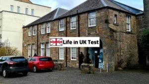 Edinburgh life in the UK test centre