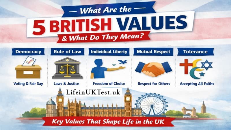 What are the 5 British values and what do they mean?