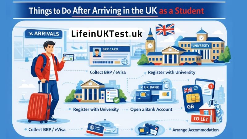 Things to Do After Arriving in the UK as a Student
