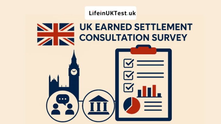 UK Earned Settlement Consultation Survey