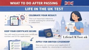 What to do after passing life in the UK test