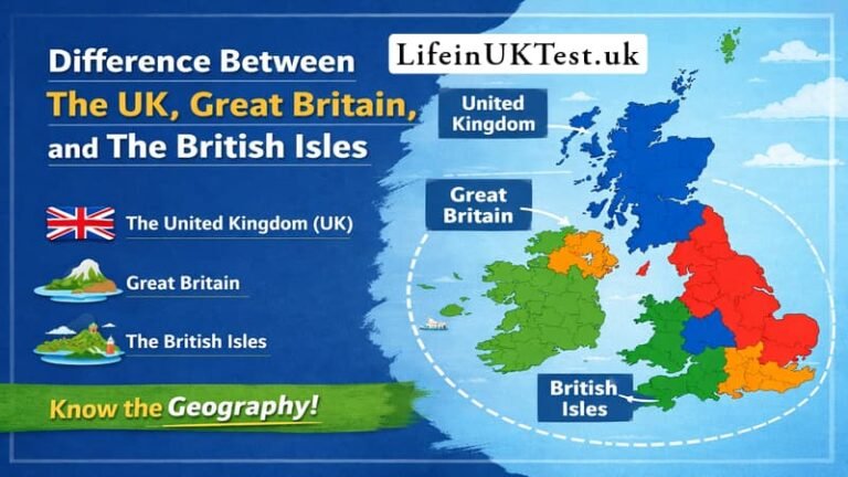 Difference Between the UK, Great Britain and the British Isles