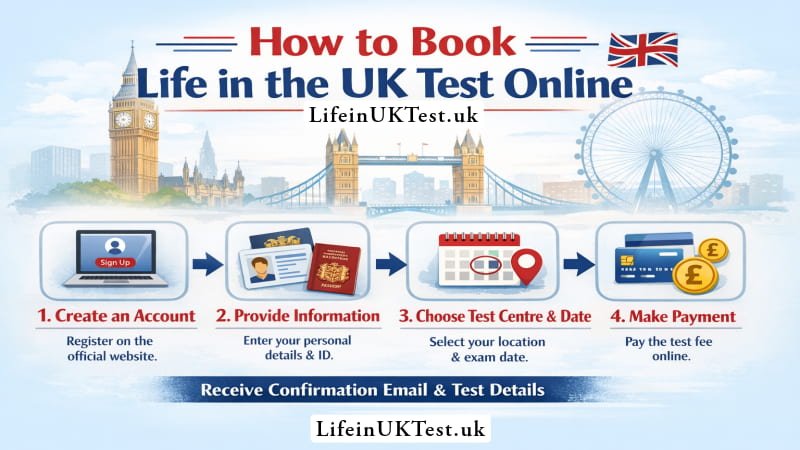 How to Book Life in the UK Test Online 2026 (Step-by-Step)
