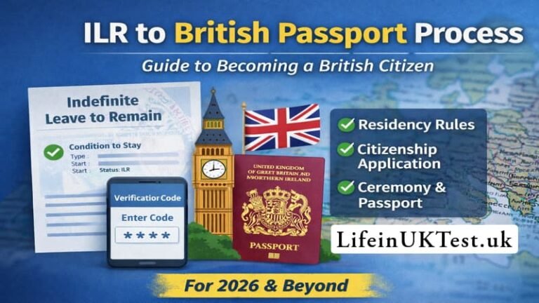 ILR to British passport process
