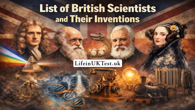 List of British scientists and their inventions