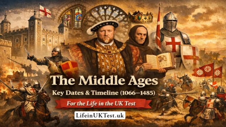 The Middle Ages: Key Dates & Timeline (1066–1485)